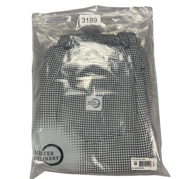 Mercer Culinary M60030HT Millennia Men's Cook Pants in Hounds Size Medium - Picture 10 of 16